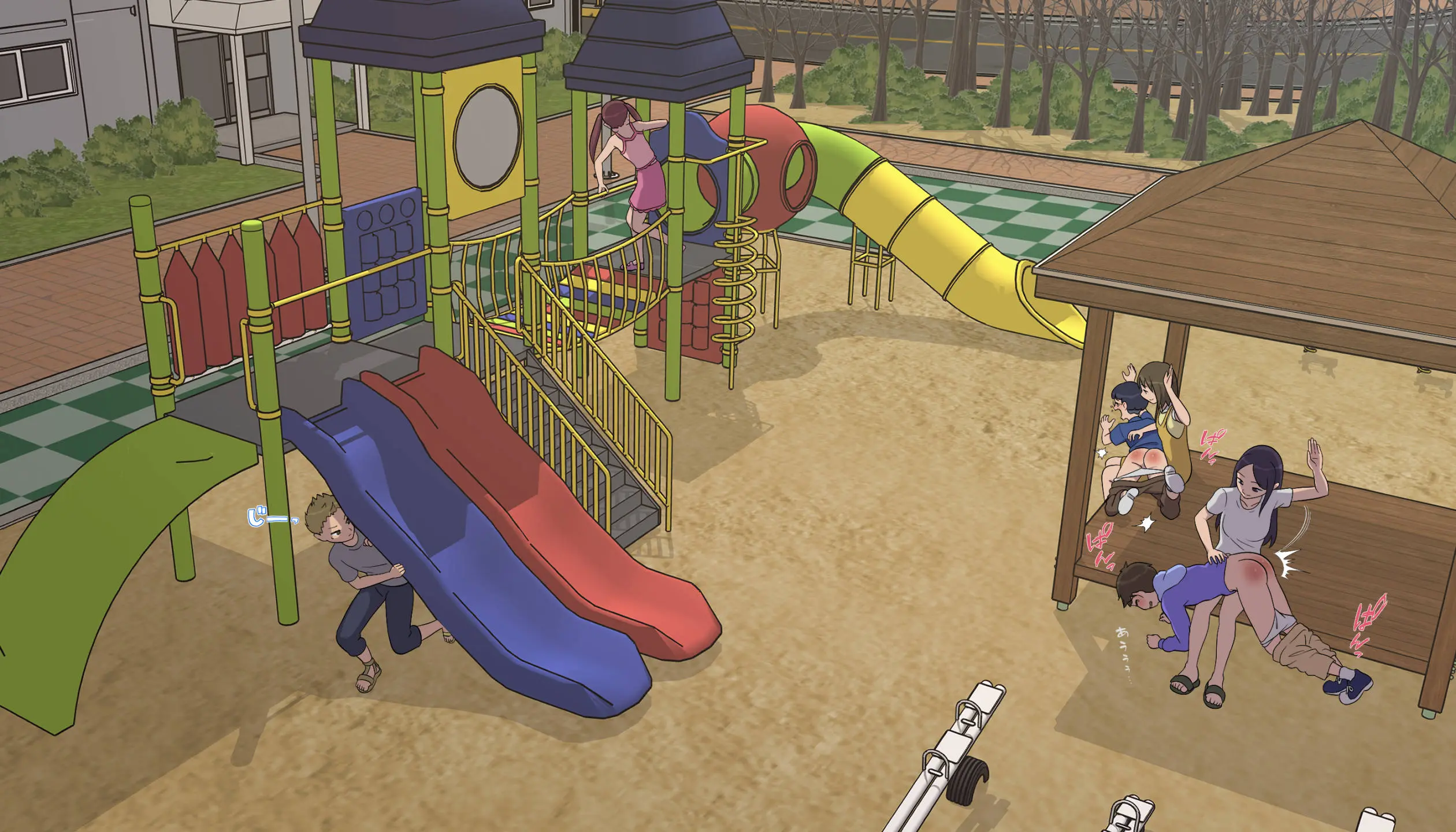 My Spanking Friends